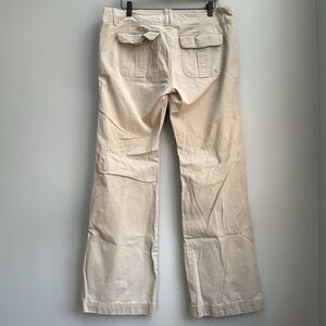 Vintage y2k Abercrombie & Fitch khaki wide leg pants size 10R